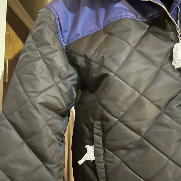 WEWOREWHAT Quilted Jacket - Black and Blue size small NWT Xmas gift - Picture 4 of 10